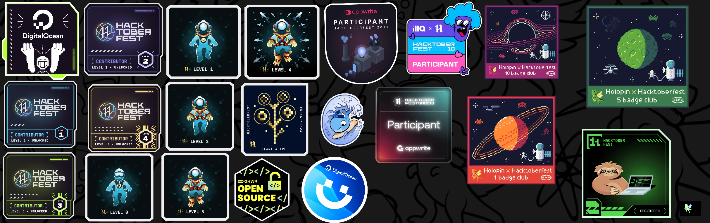 @shelbourn's Holopin board