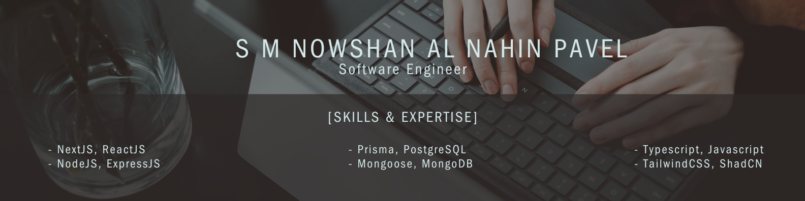 S M Nowshan Al Nahin Pavel | Software Engineer