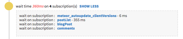 Meteor WaitTime fixed