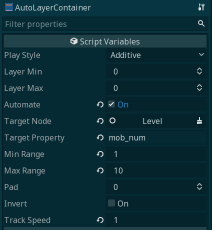 AutoLayerContainer properties