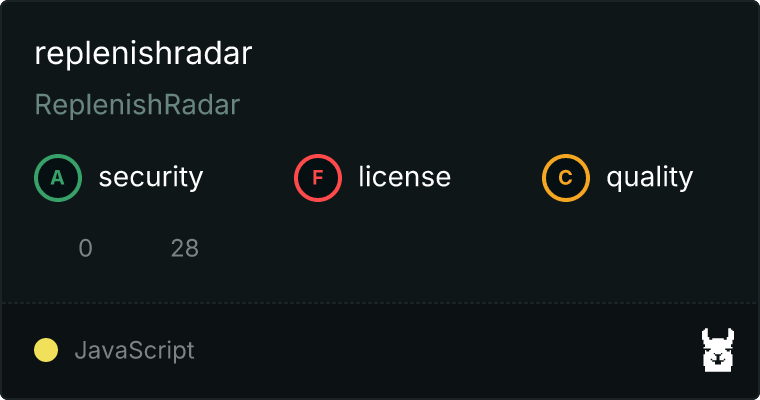 replenishradar MCP server