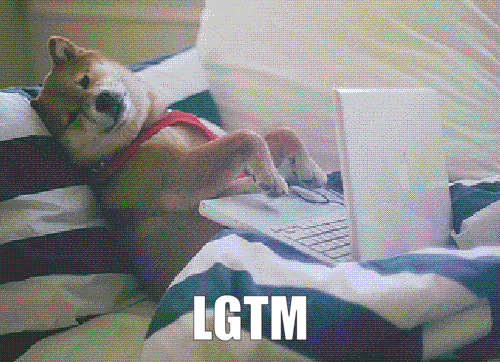 Dog LGTM Keyboard