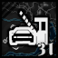 Achievement badge icon