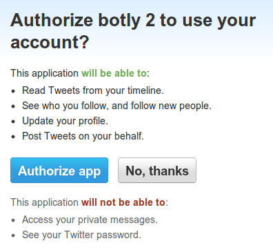 Authorizing Your Bot