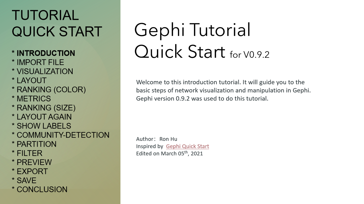 GitHub - houn27/gephi-tutorial-for-0.9.2: a Gephi tutorial based on the ...