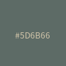 #5D6B66