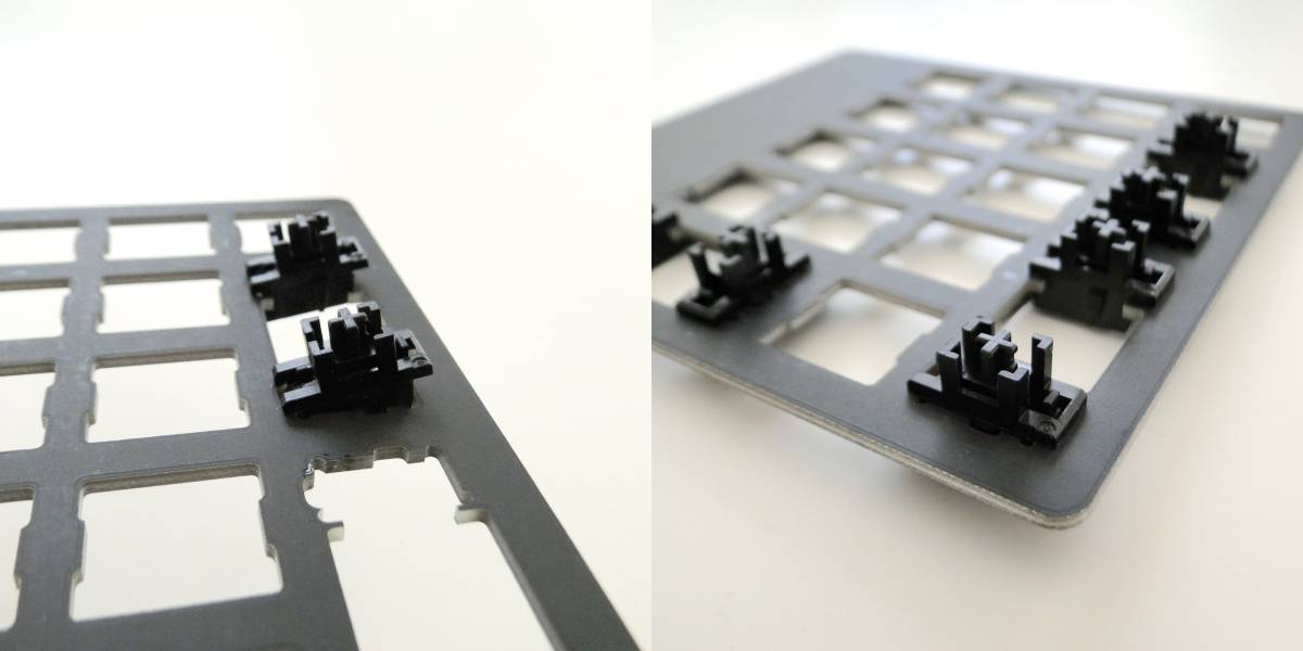 Insert the stabilizers