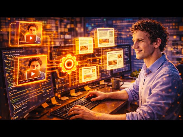 I've built a script that automatically publishes my videos to well-written English articles