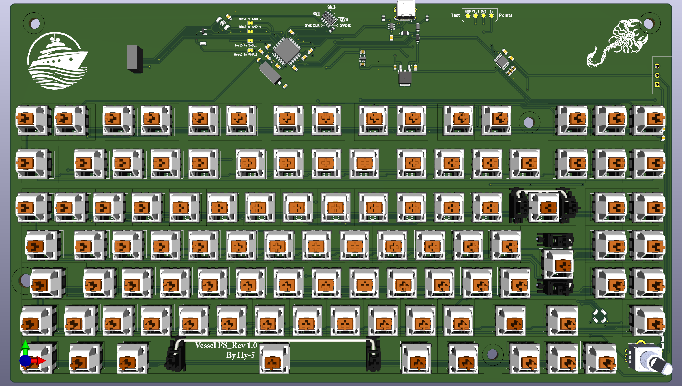 PCB 3D View