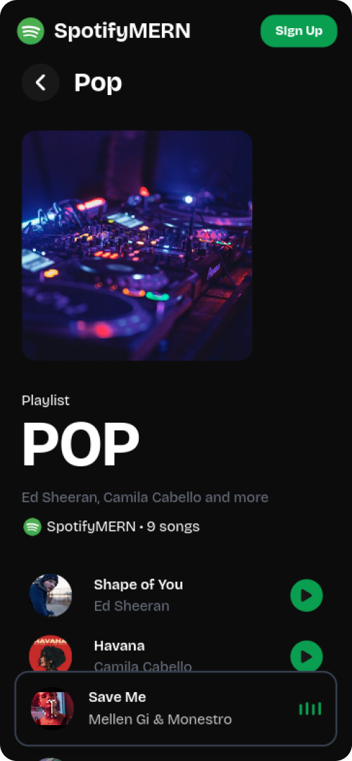 SpotifyMERN