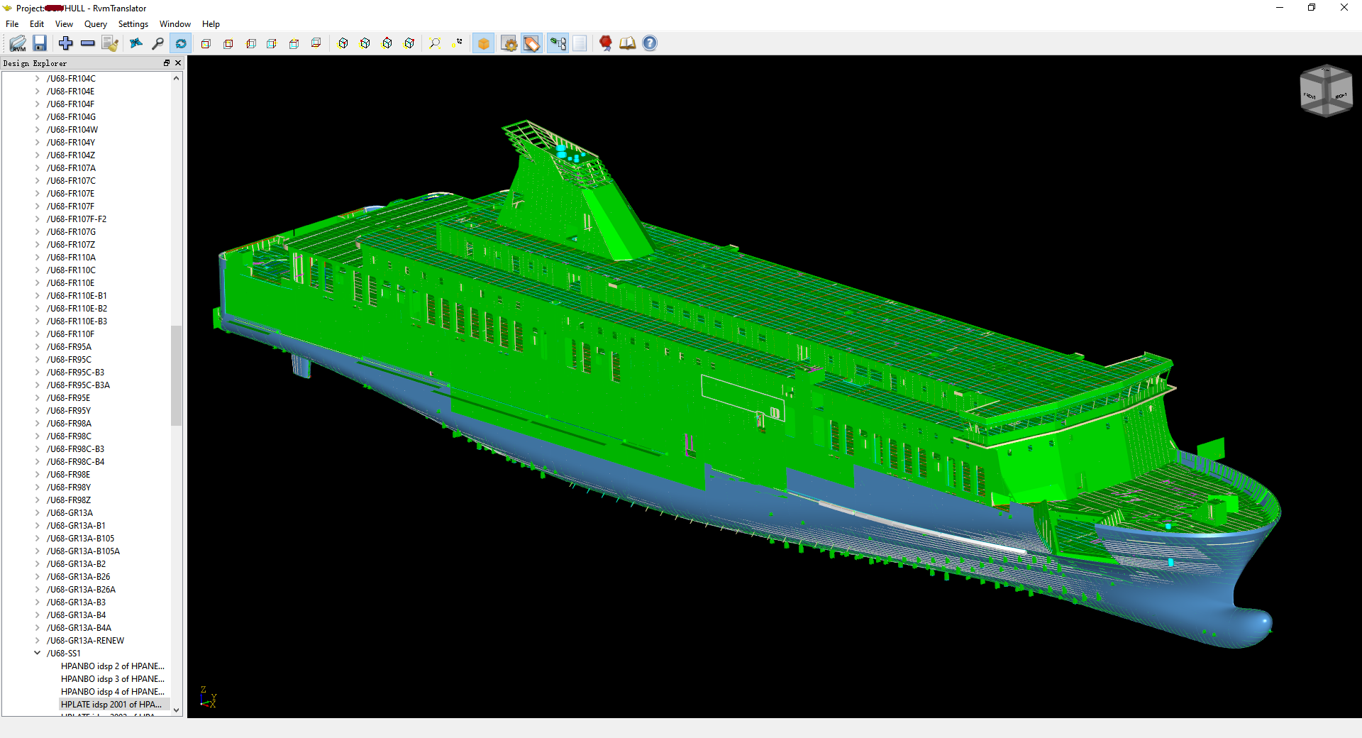 Ship Hull Model