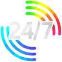 24/7music bot logo