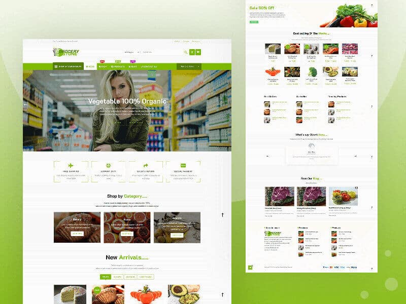 Wordpress Woocommerce theme