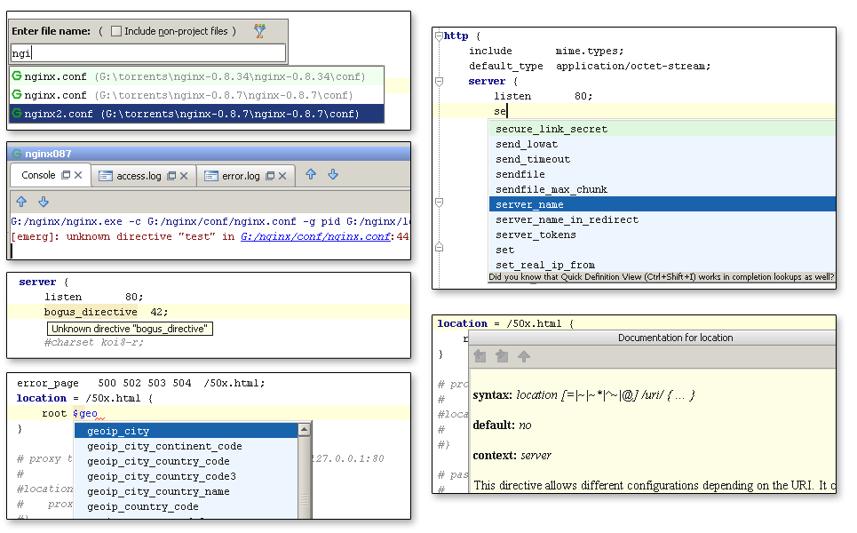 nginx Support