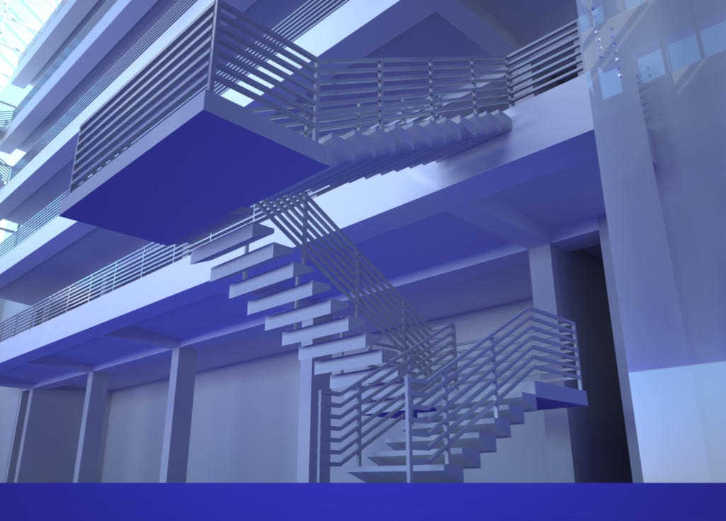 1rd floor stairs