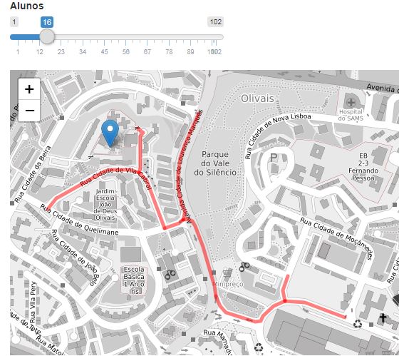 Isto seria um mapa interactivo, mas o shiny não está a correr neste servidor.