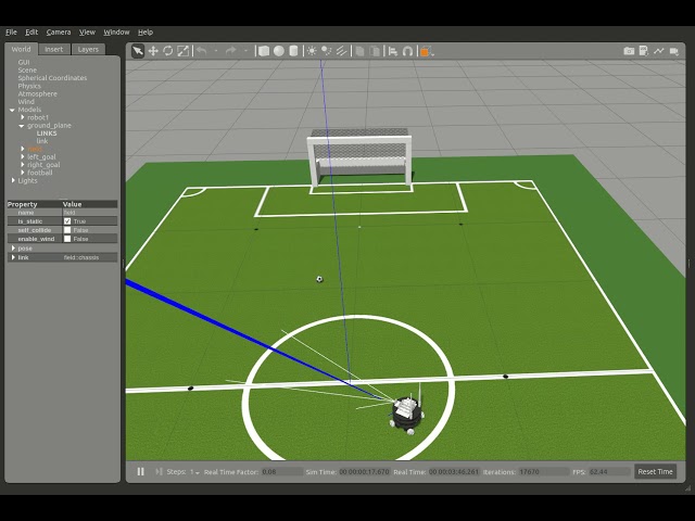 DeepSoccer Supervised Learning demo