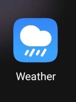 weather app