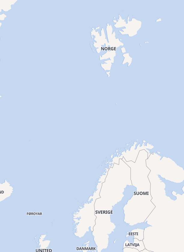 Norway appears over Svalbard