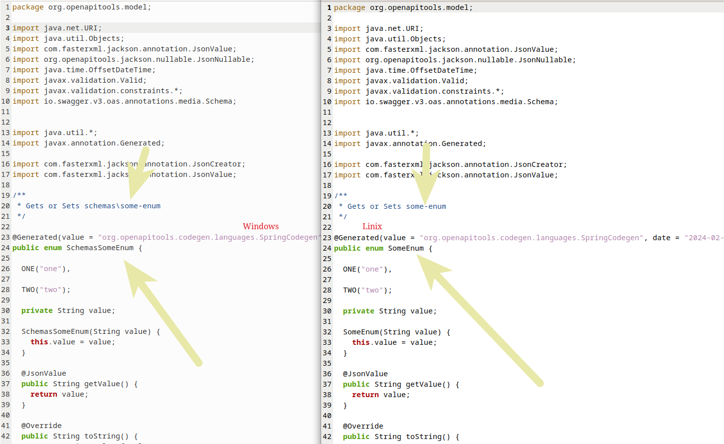 File difference