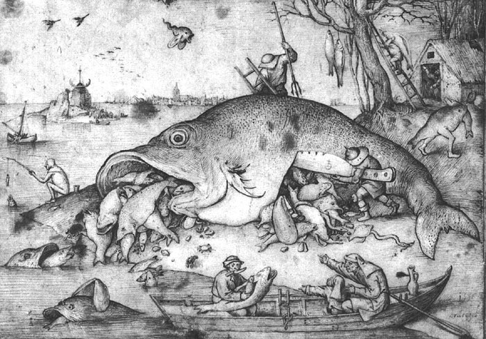 http://upload.wikimedia.org/wikipedia/commons/7/74/Pieter_Bruegel_the_Elder-_Big_Fish_Eat_Little_Fish.JPG