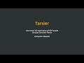 Tarsier - DBpedia