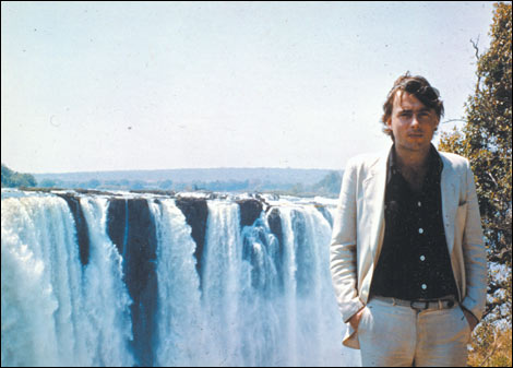 Hitchens at Victoria Falls