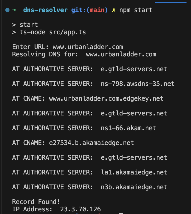 GitHub - amanjha8100/dns-resolver: A typescript project which can ...