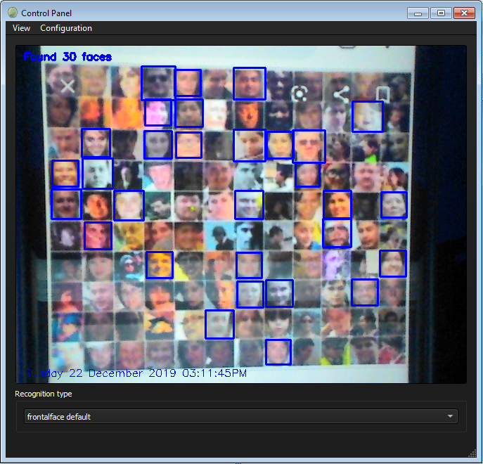 Face detection