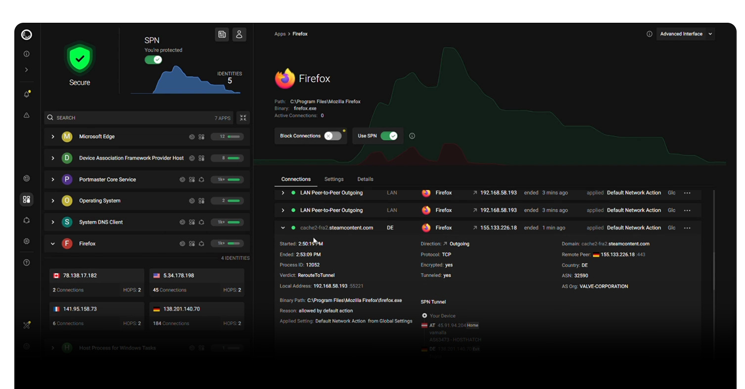 Portmaster User Interface