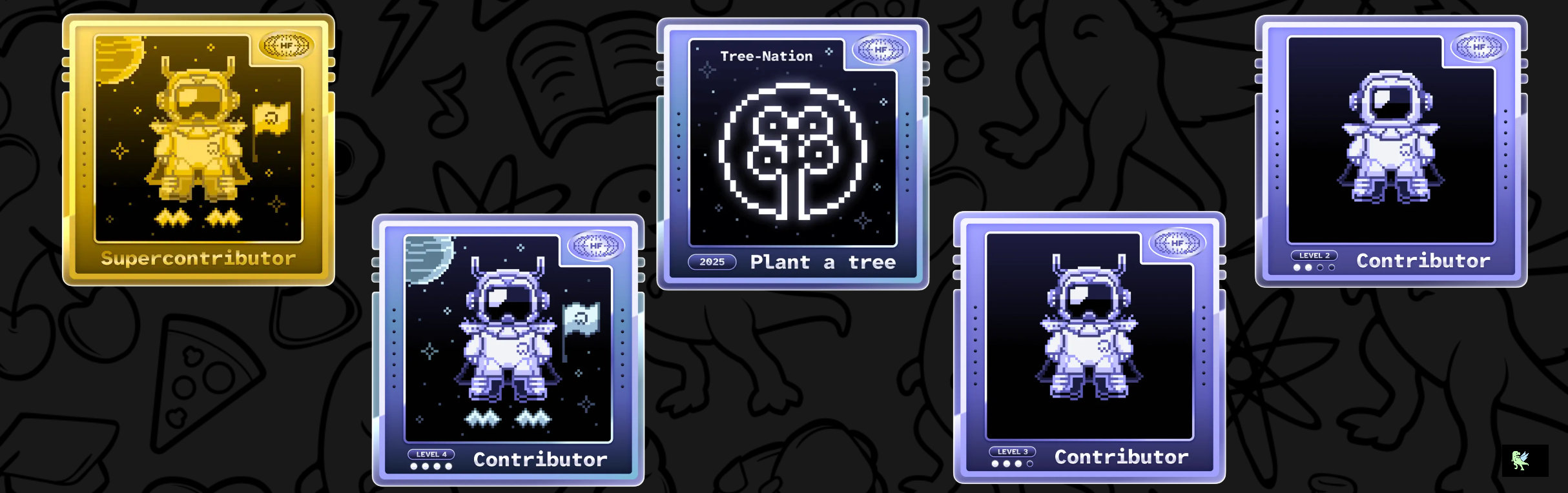 @asit2004's Holopin badges