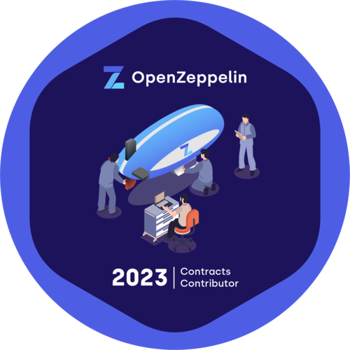 GitPOAP: 2023 OpenZeppelin Contracts Contributor GitPOAP Badge