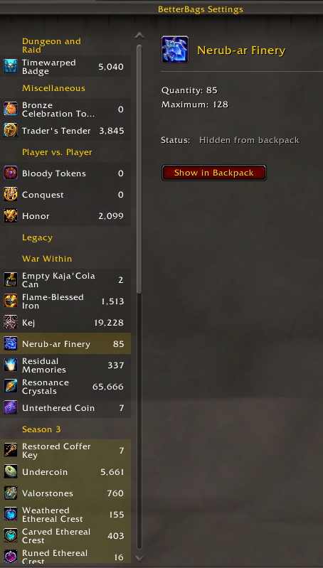 Currencies Options in Retail.