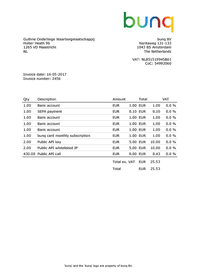 invoice