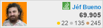 perfil de Jéf Bueno em Stack Overflow em Português, Perguntas e respostas para programadores profissionais e entusiastas