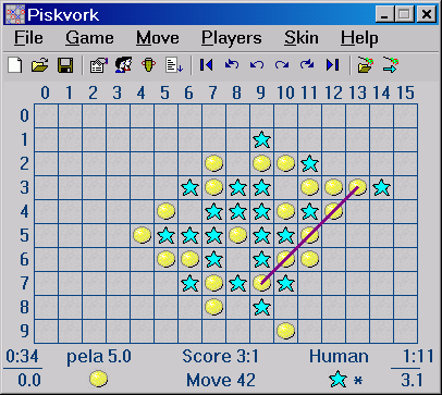 Piskvork screenshot