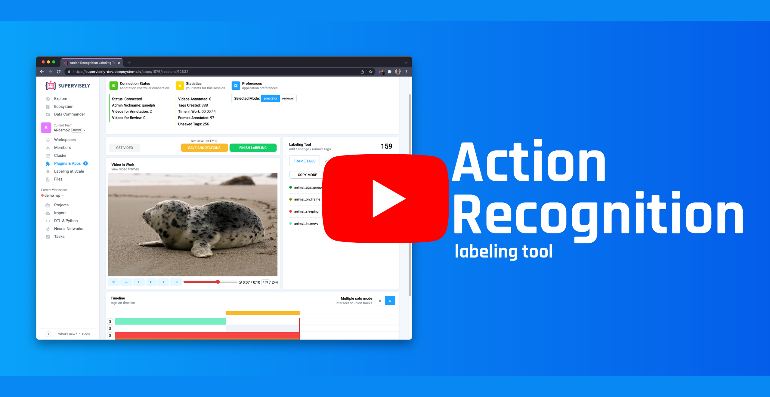 GitHub - supervisely-ecosystem/action-recognition-labeling · GitHub