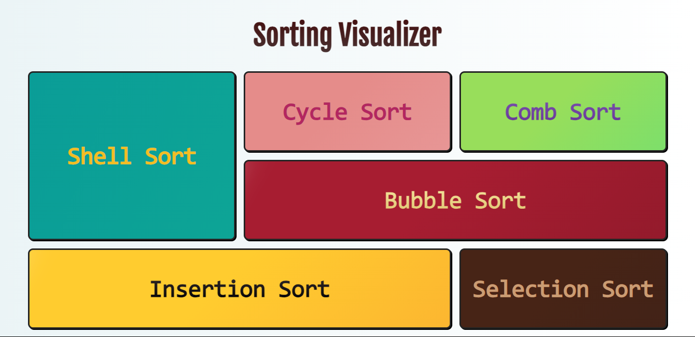 Sorting Visualizer