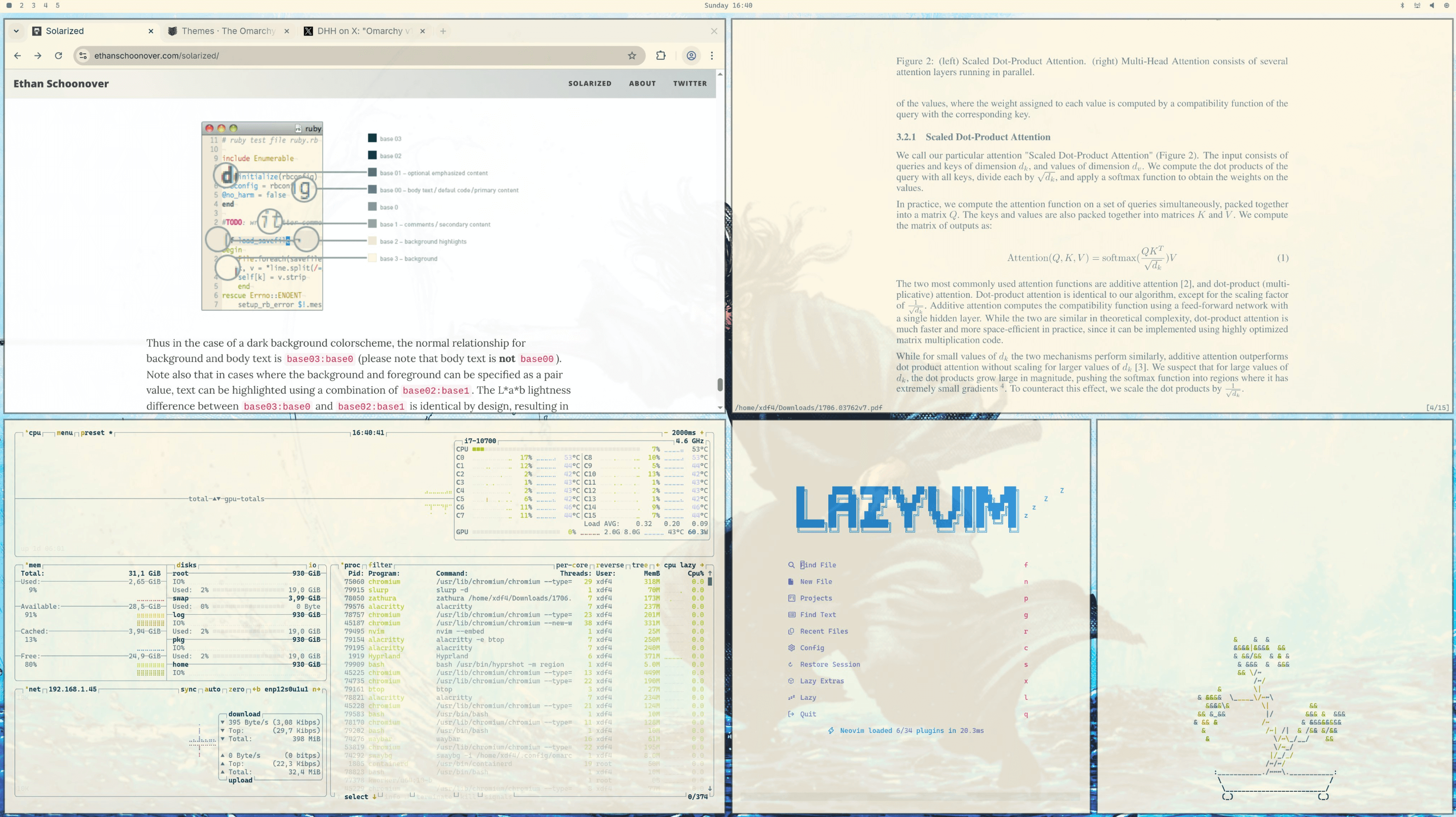 Solarized Light Preview