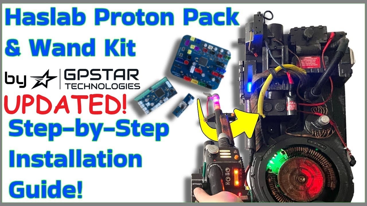 GPStar Proton Pack & Neutrona Wand Installation Guide Video