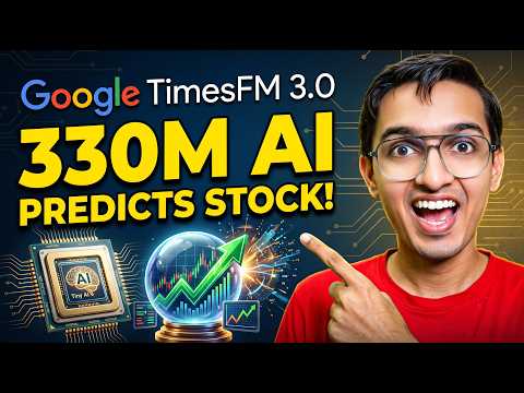 Google TimesFM 3.0: This Tiny 330M AI Can Predicts Stocks Locally! (CPU Setup)