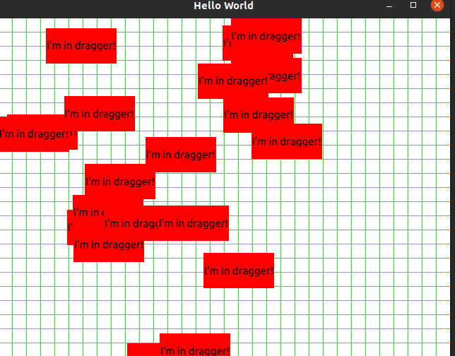 blink shader & griding in qml