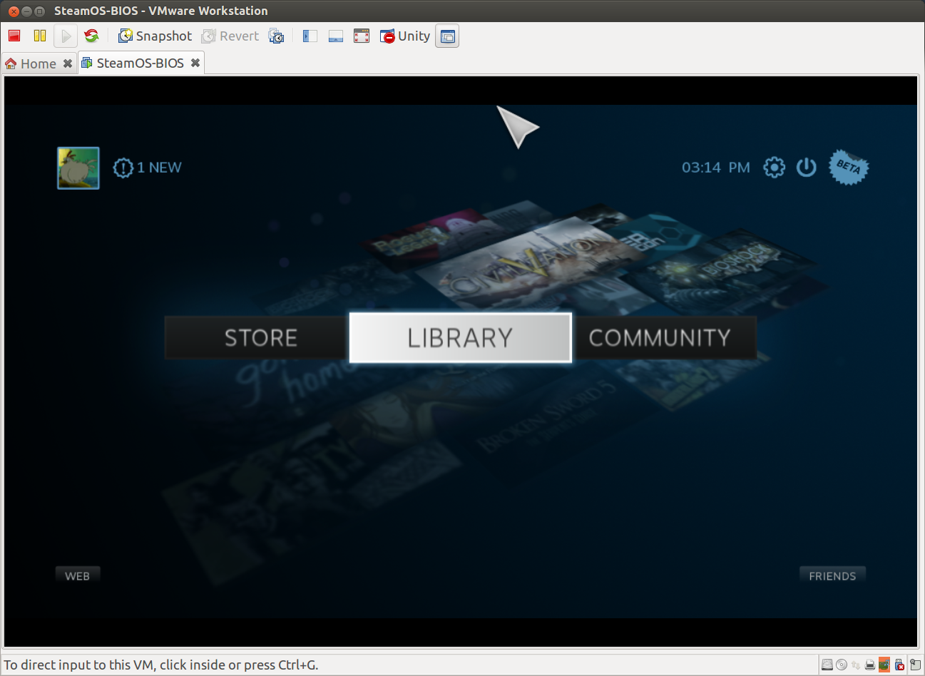 SteamOS on VMware