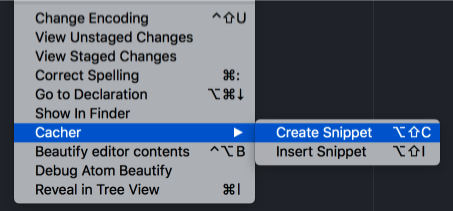 Context Menu