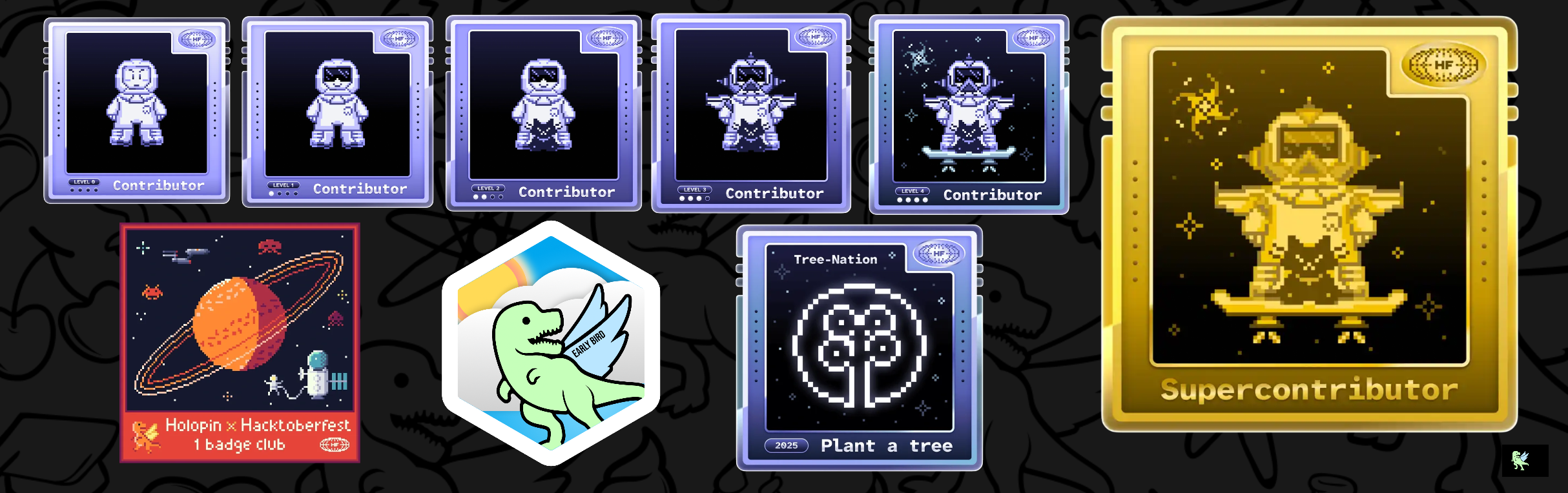 An image of @divyanshgarg380's Holopin badges, which is a link to view their full Holopin profile