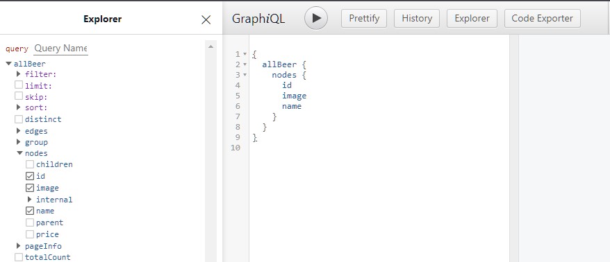 image of graphql nodes