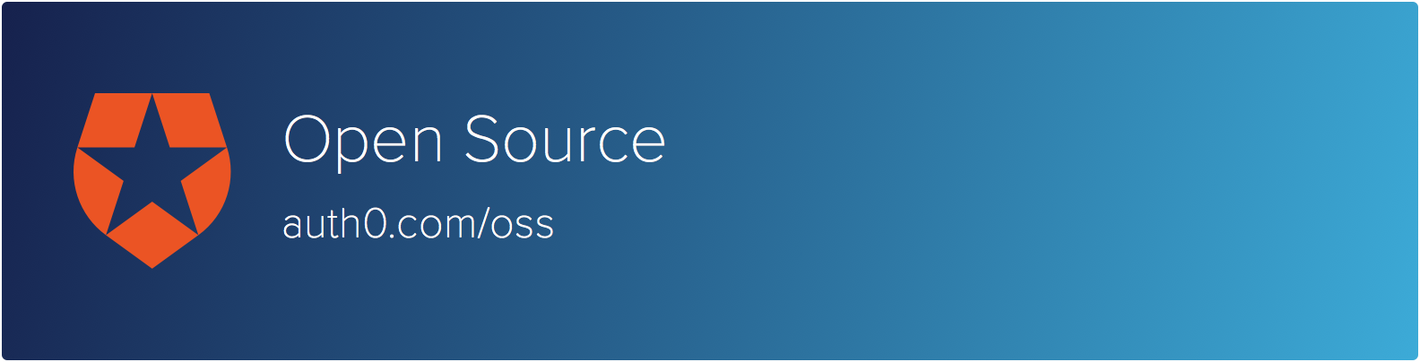 Auth0 Open Source Software