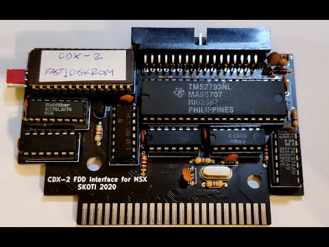 GitHub - konkotgit/fdd-cdx2: Floppy disk controller for MSX computers.
