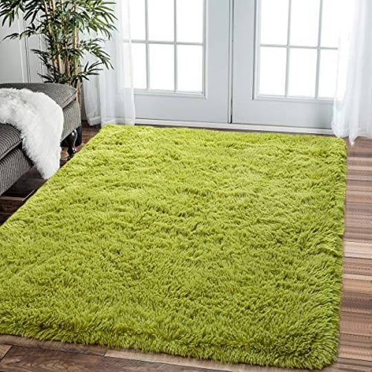 comeet-fluffy-shaggy-area-rugs-for-bedroom-4x6-green-rug-soft-shag-rug-for-1