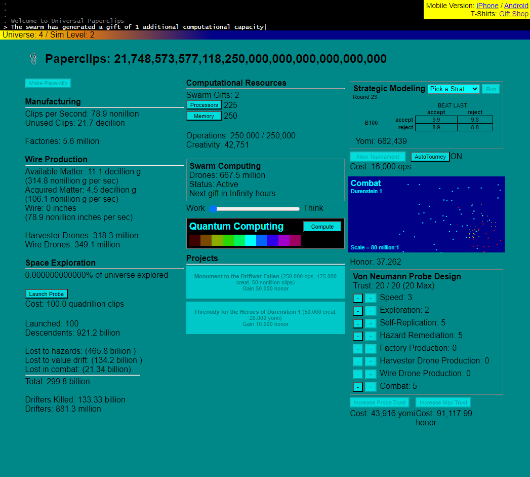 Screenshot of the theme